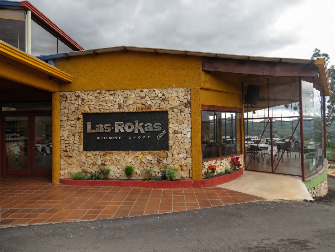 Vista del restaurante Las Rokas
