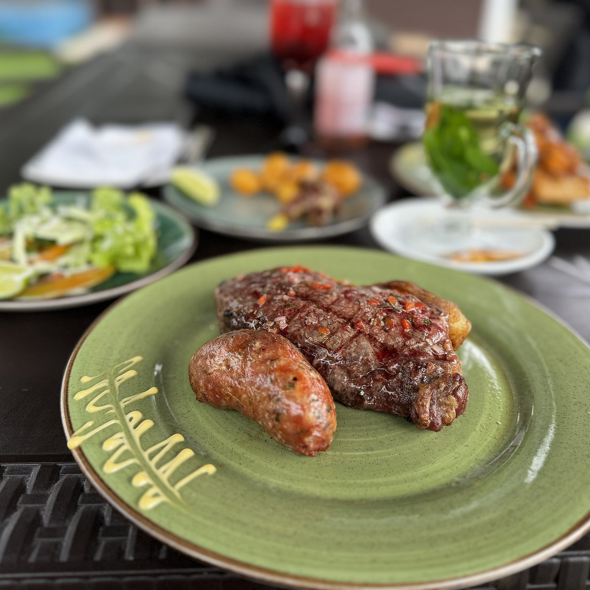 Plato de la parrilla